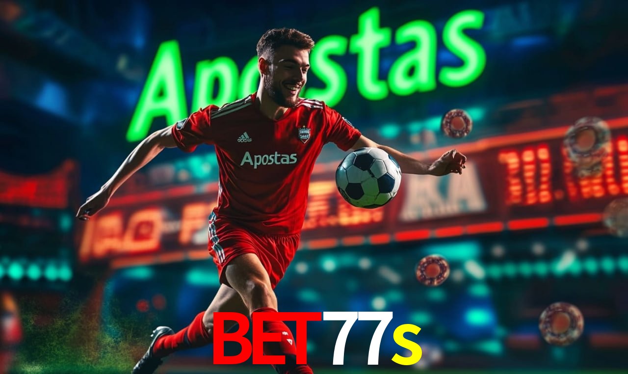 Interface do App bet77s